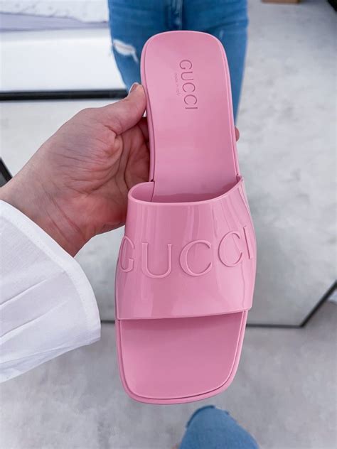 where can i buy gucci sandals|Gucci jelly thong sandals.